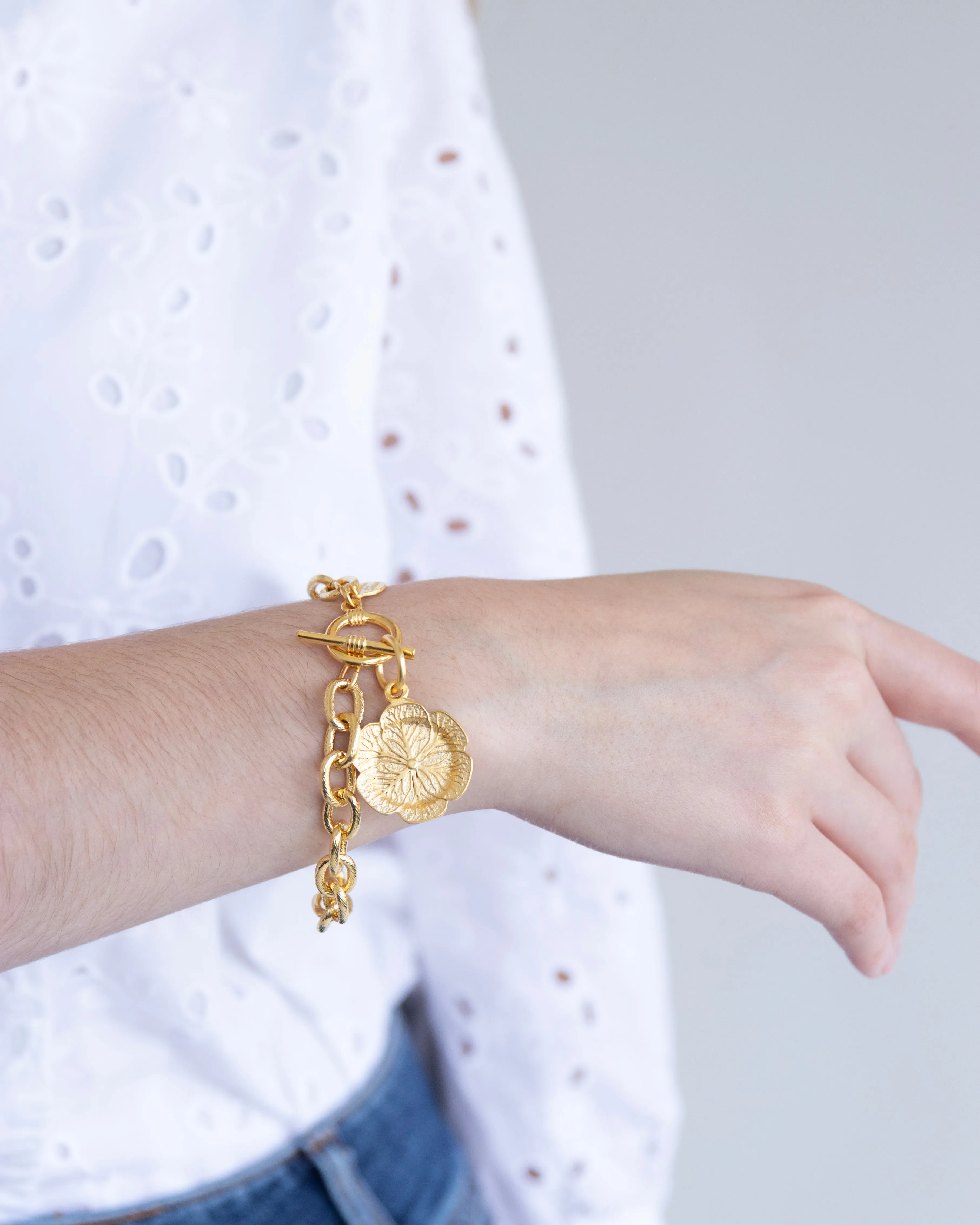 Cabbageware Toggle Bracelet sold by Susan Shaw product image thumbnail 3