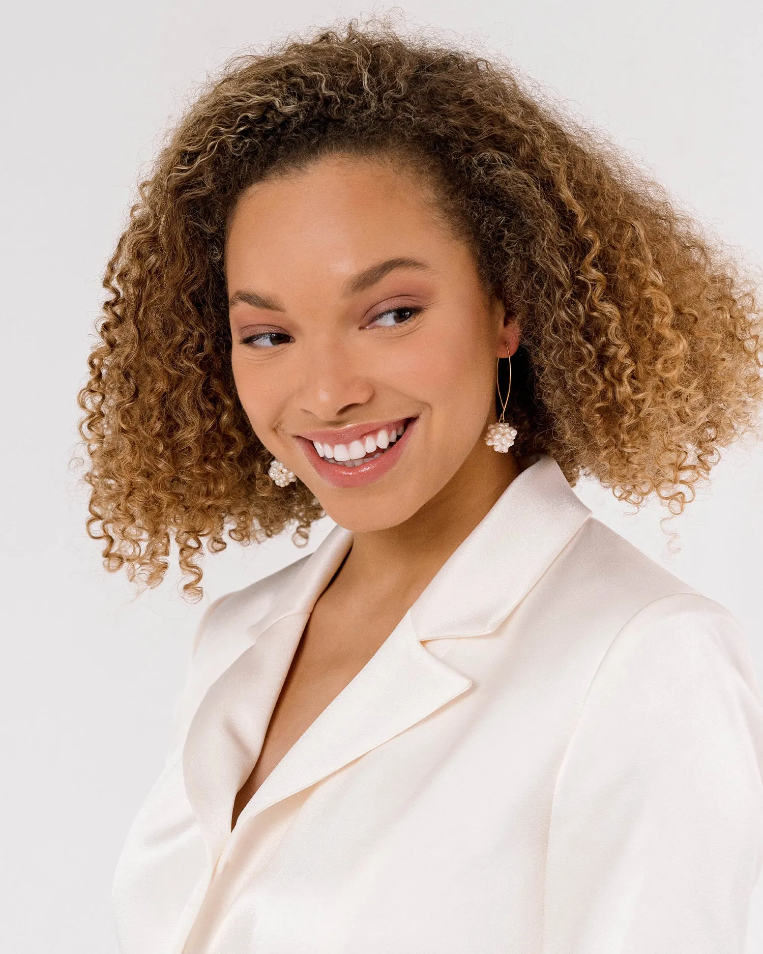 Pearl Cluster Threaders sold by Susan Shaw product image thumbnail 2