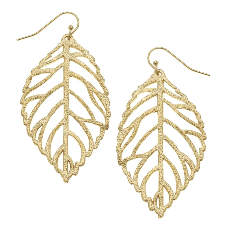 Leaf Earrings sold by Susan Shaw