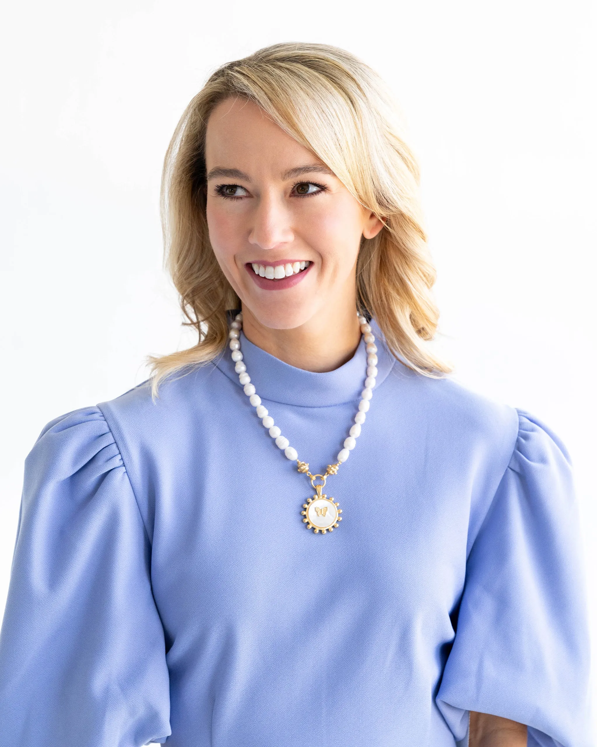 Erin Butterfly Necklace sold by Susan Shaw product image thumbnail 2