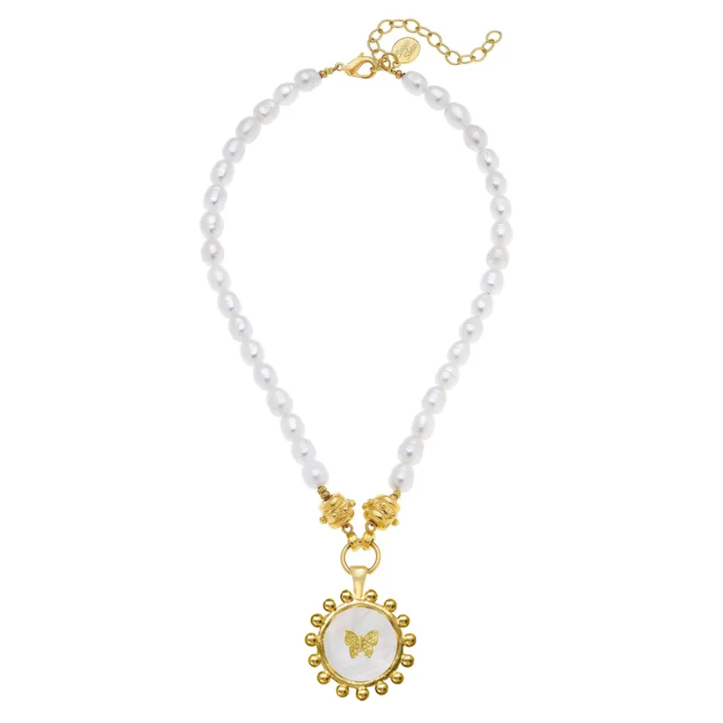 Erin Butterfly Necklace sold by Susan Shaw