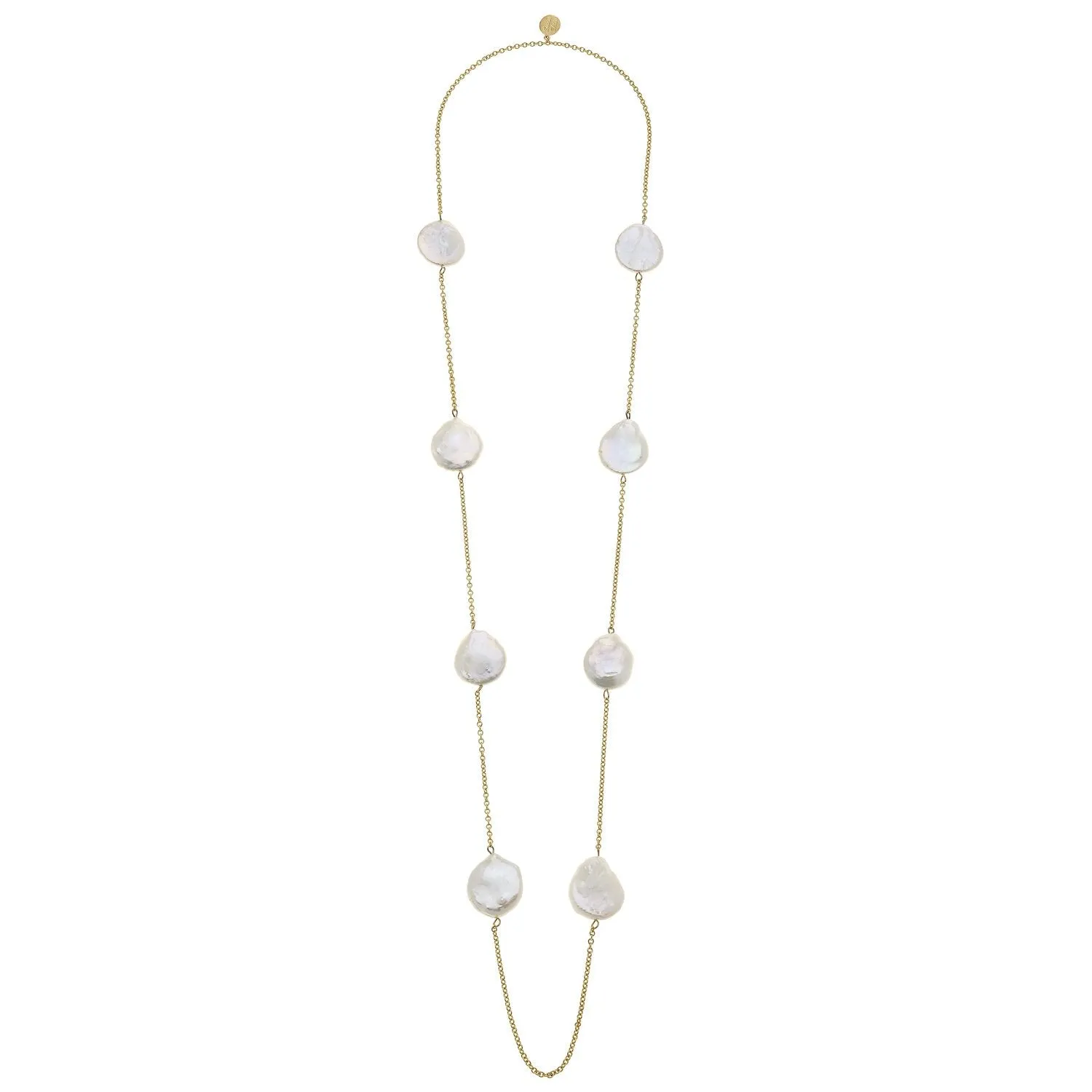 Coin Pearl Layering Necklace sold by Susan Shaw