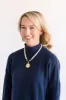 Mother of Pearl Jerusalem Cross Pearl Necklace sold by Susan Shaw