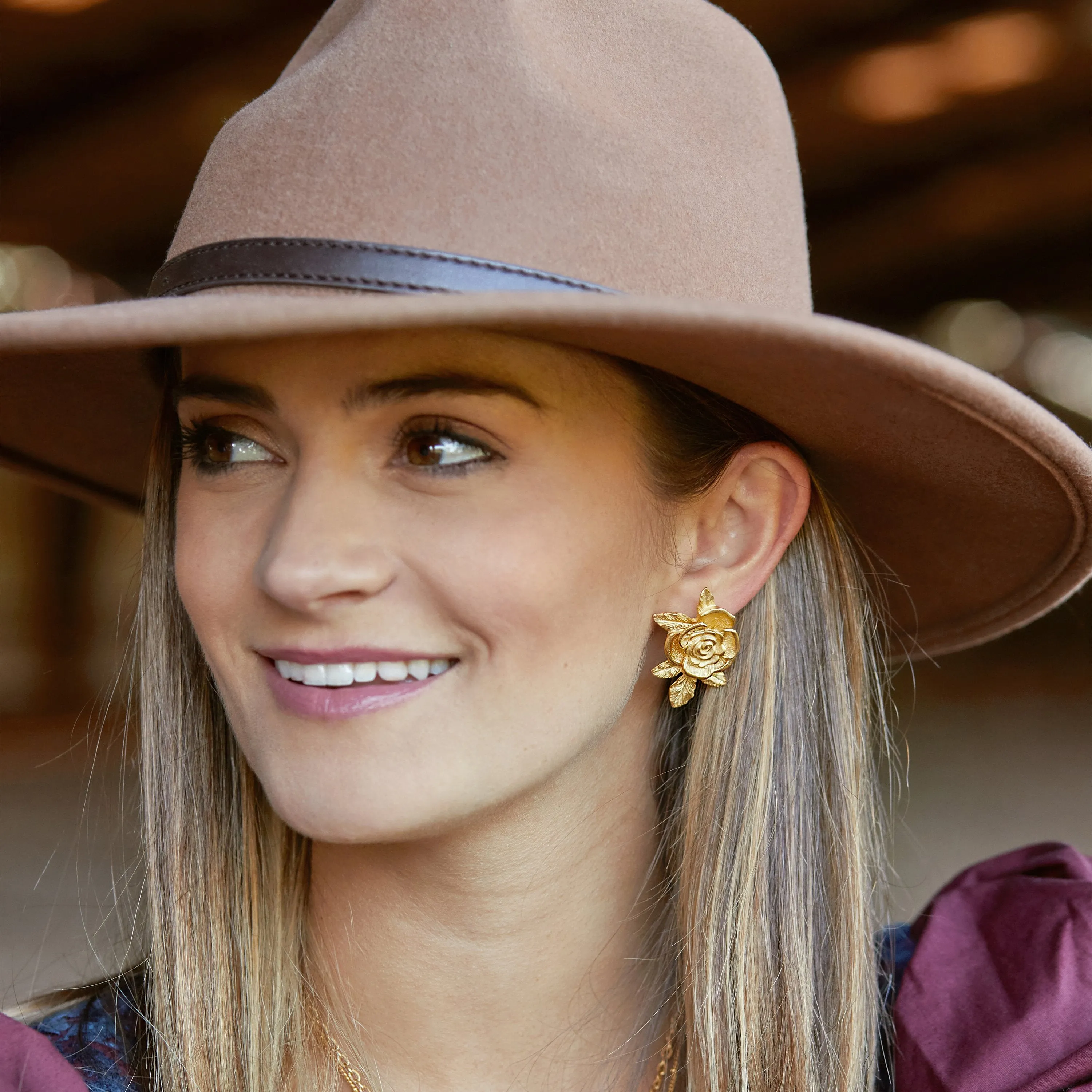 Rose Garden Studs sold by Susan Shaw product image thumbnail 3