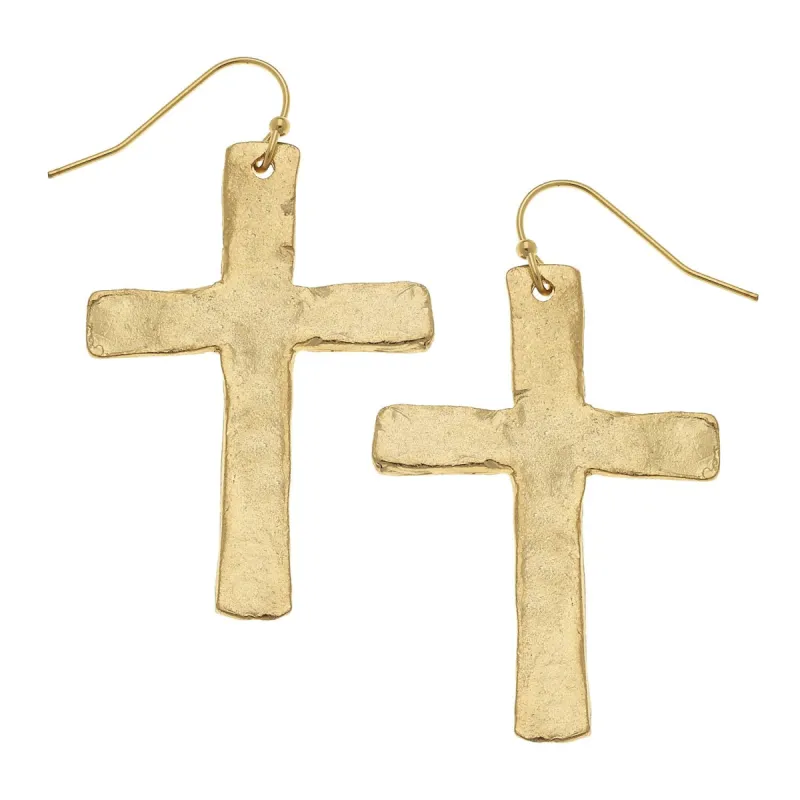 Classic Cross Earrings sold by Susan Shaw