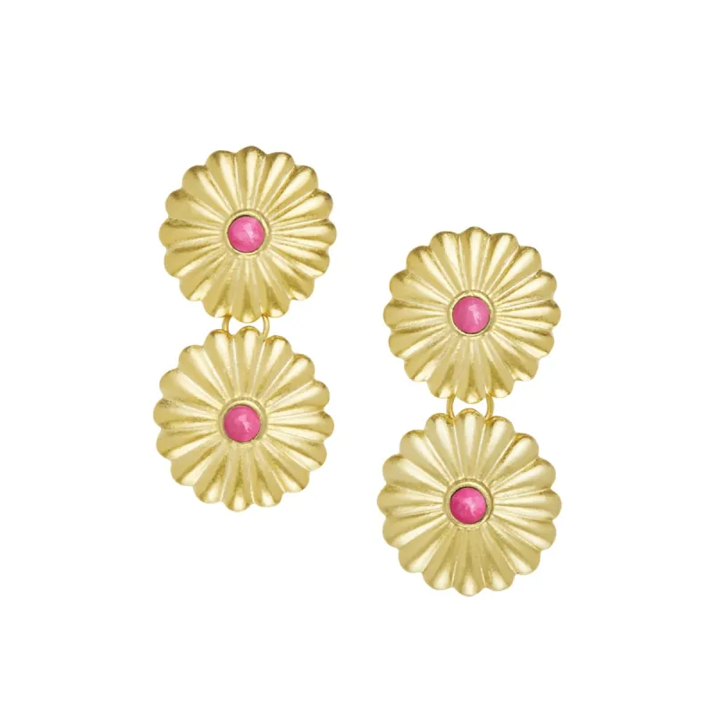 Connie Double Stack Earrings sold by Susan Shaw