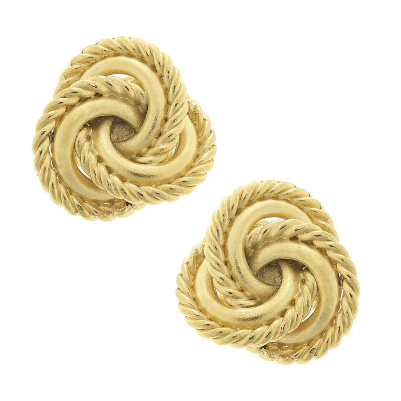 Diana Knotted Studs sold by Susan Shaw