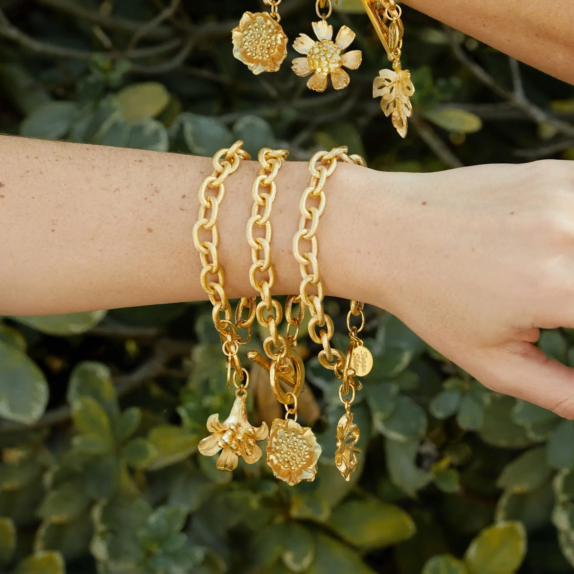 Camellia Chain Bracelet sold by Susan Shaw product image thumbnail 2