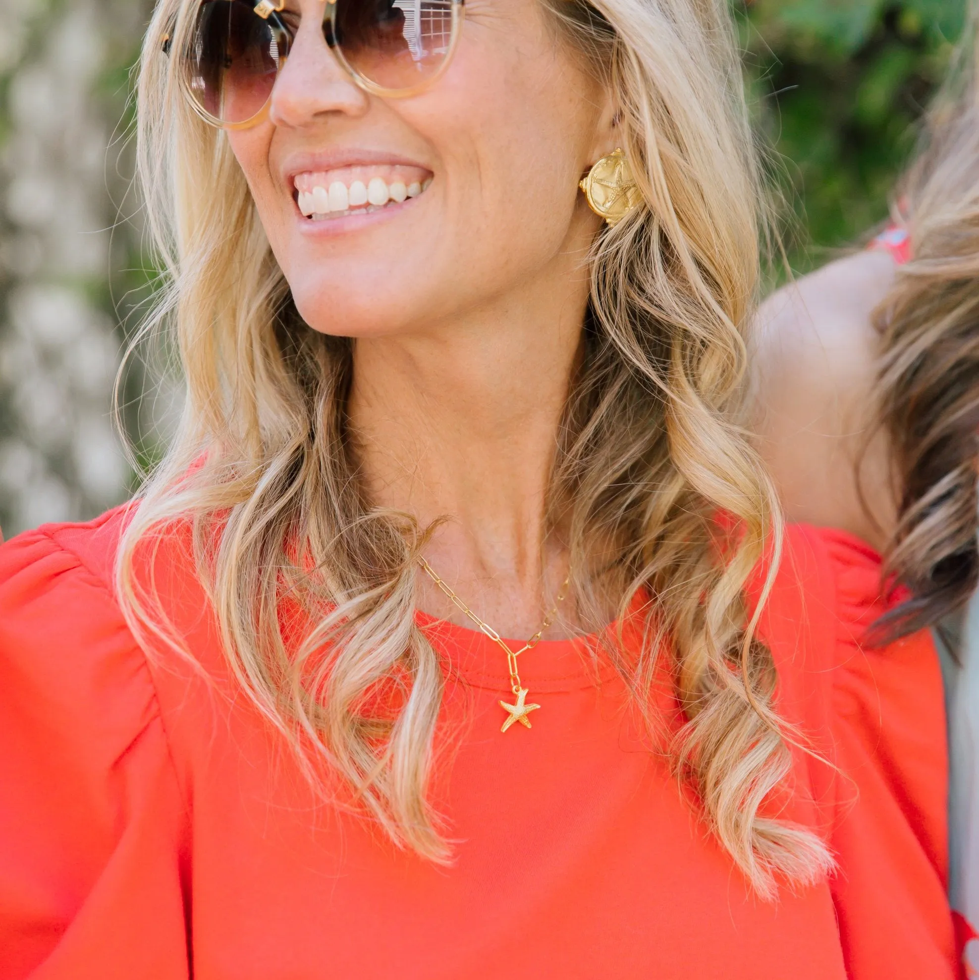 Starfish Paperclip Necklace sold by Susan Shaw product image thumbnail 2