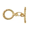 Gold Textured Toggle Extender sold by Susan Shaw