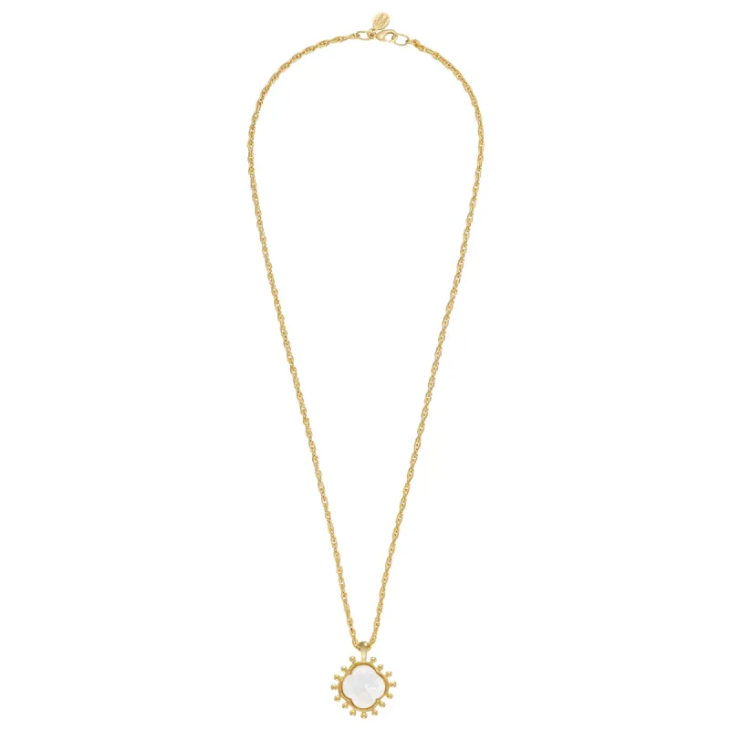 Sophie Long Clover Necklace sold by Susan Shaw