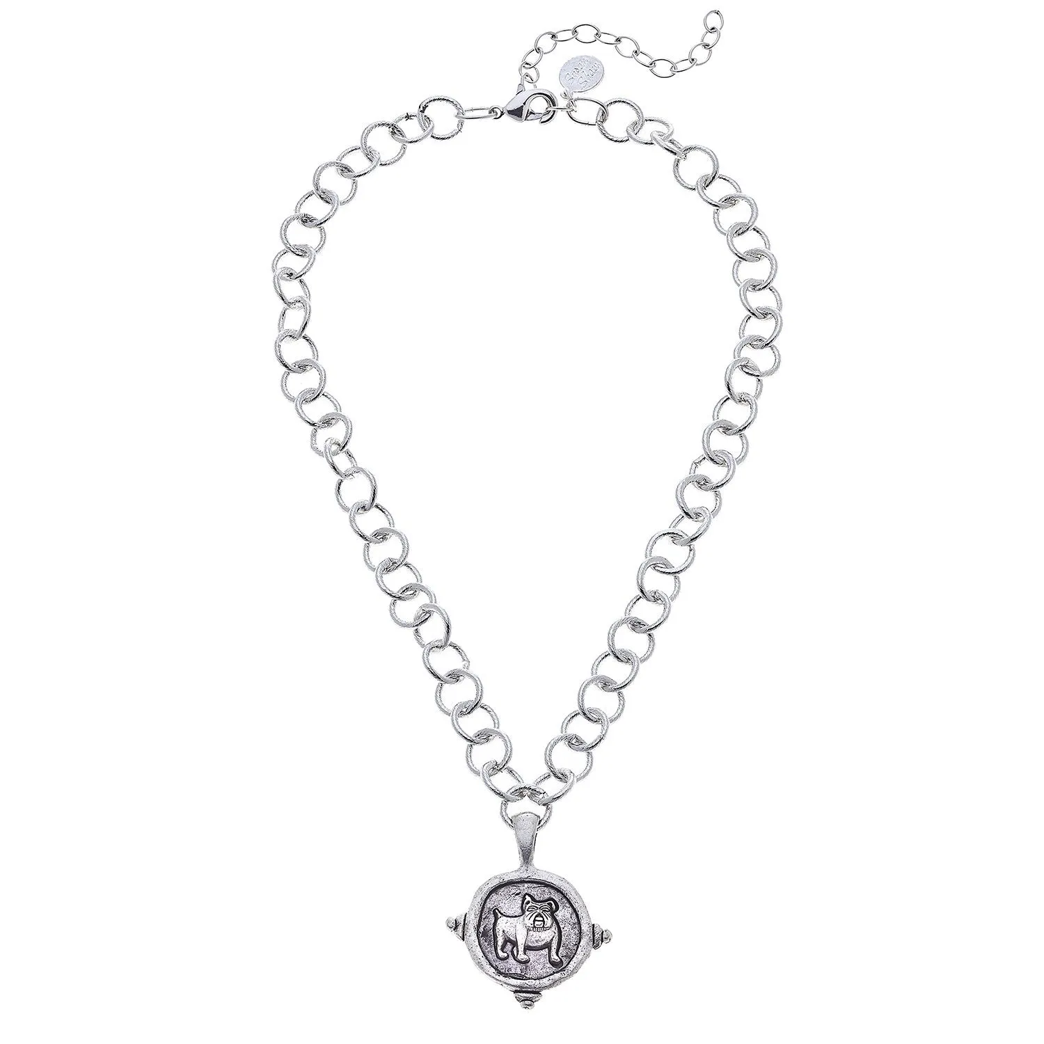 Bulldog Intaglio Necklace sold by Susan Shaw product image thumbnail 4