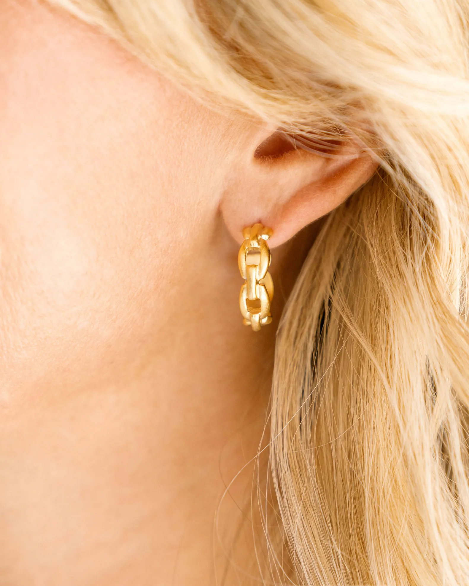 Mini Chain Hoops sold by Susan Shaw product image thumbnail 3