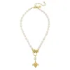 Bee Drop Pearl Necklace sold by Susan Shaw