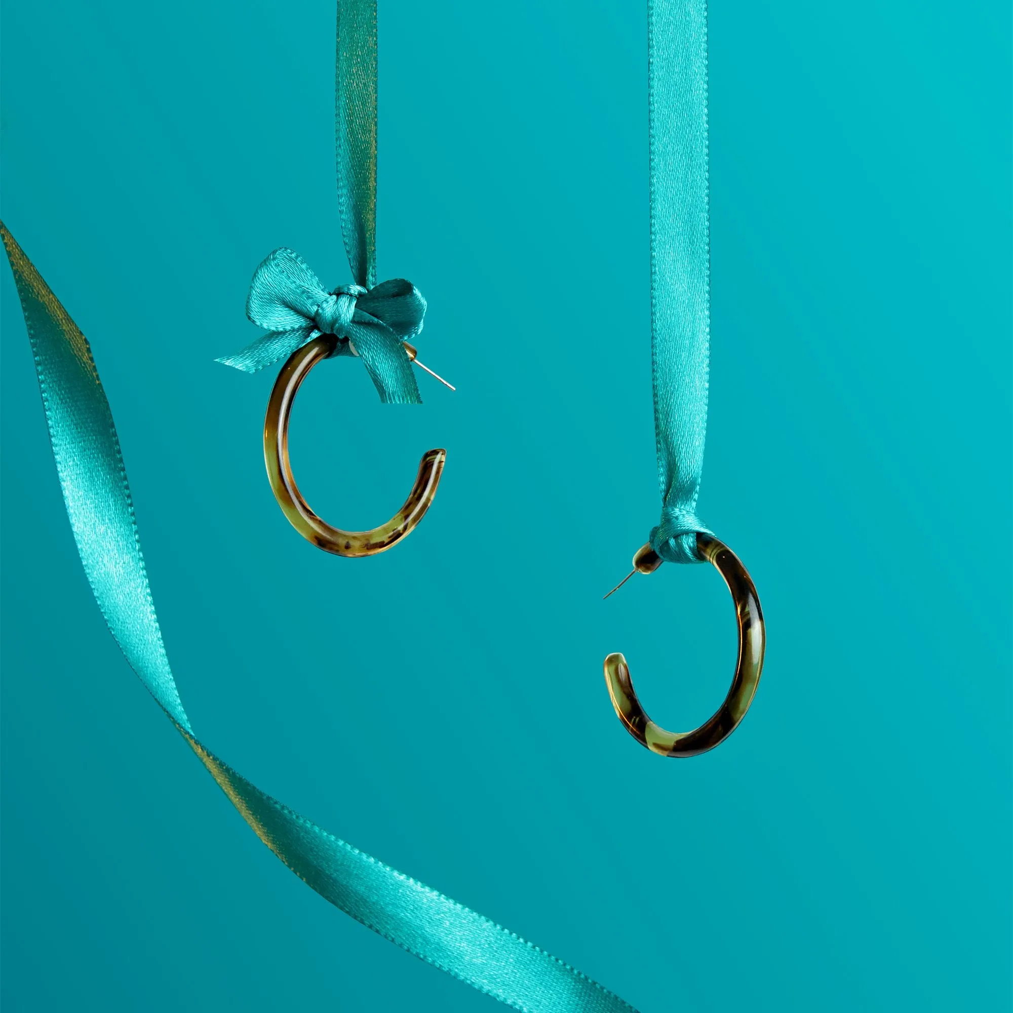 Tortoise Hoops sold by Susan Shaw product image thumbnail 4