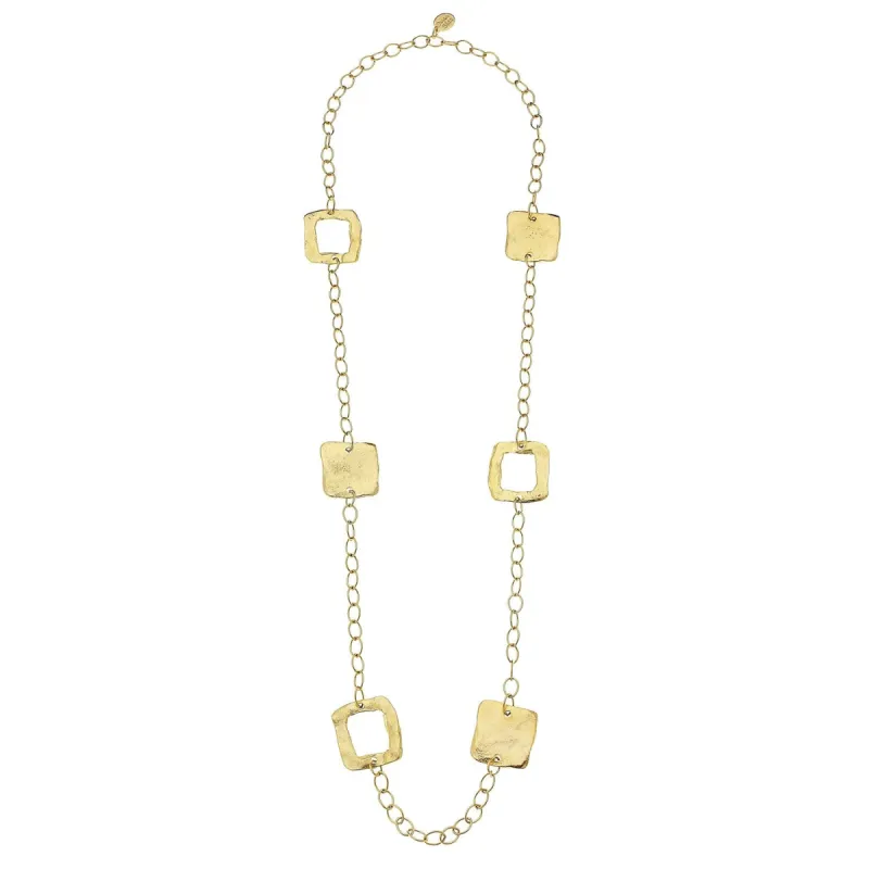 Square Chain Necklace sold by Susan Shaw