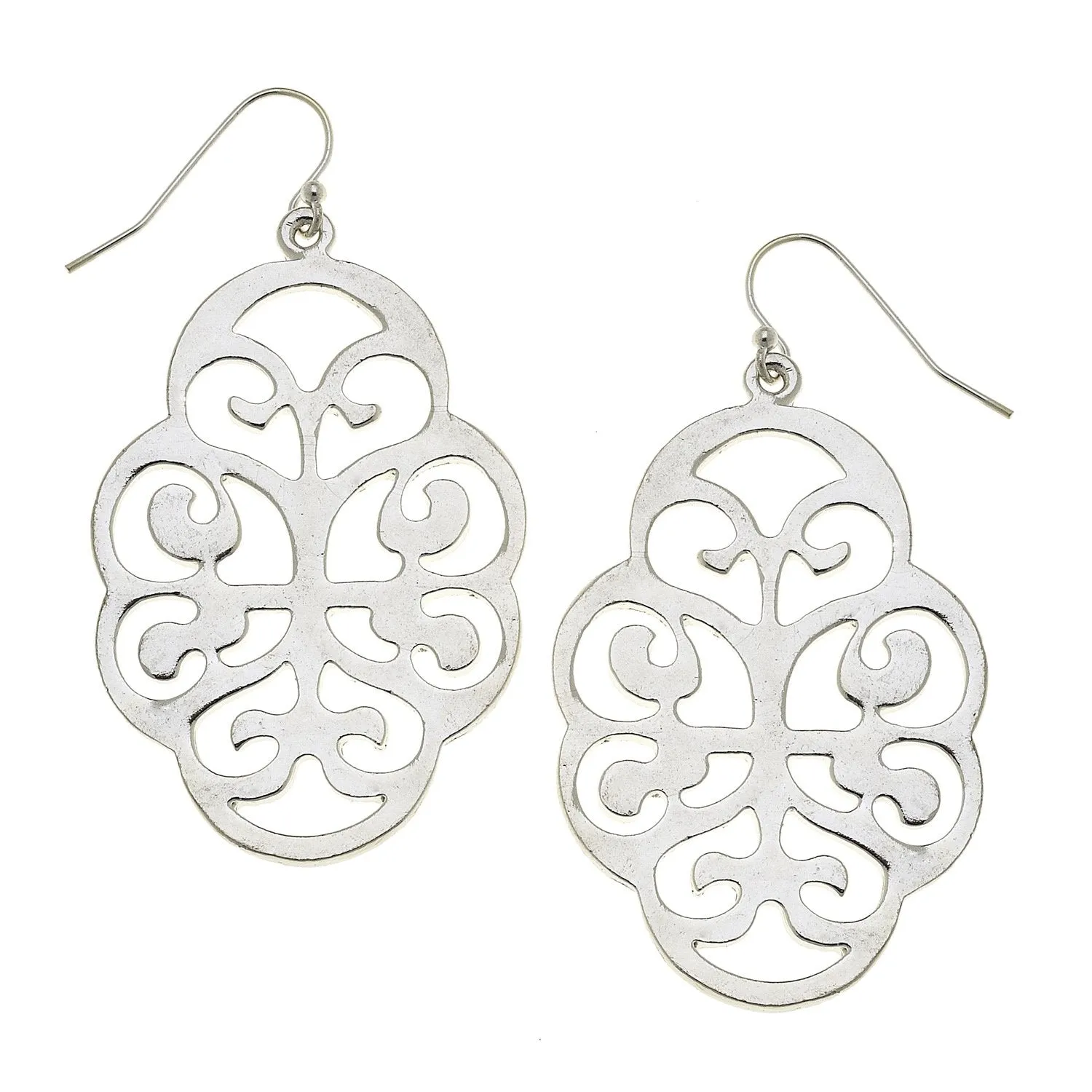 Leaf Cut Out Earrings sold by Susan Shaw product image thumbnail 3