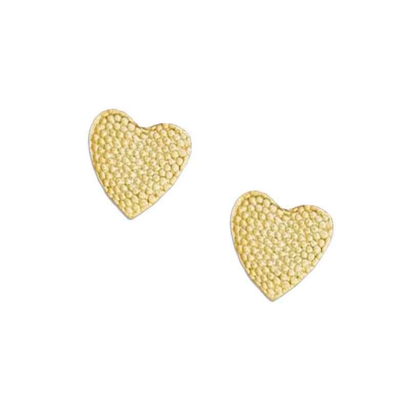 Mini Heart Studs sold by Susan Shaw