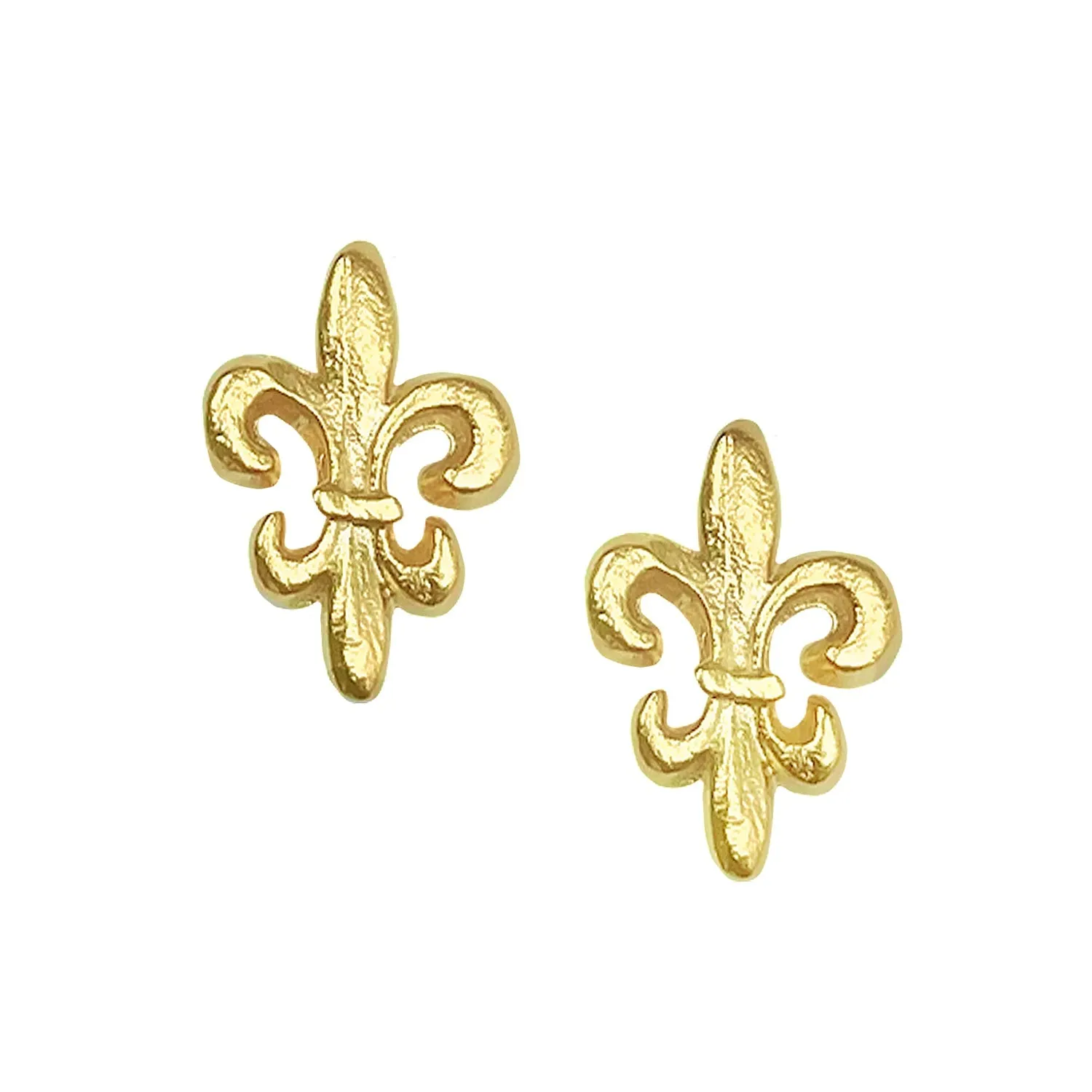 Mini Fleur de Lis Studs sold by Susan Shaw
