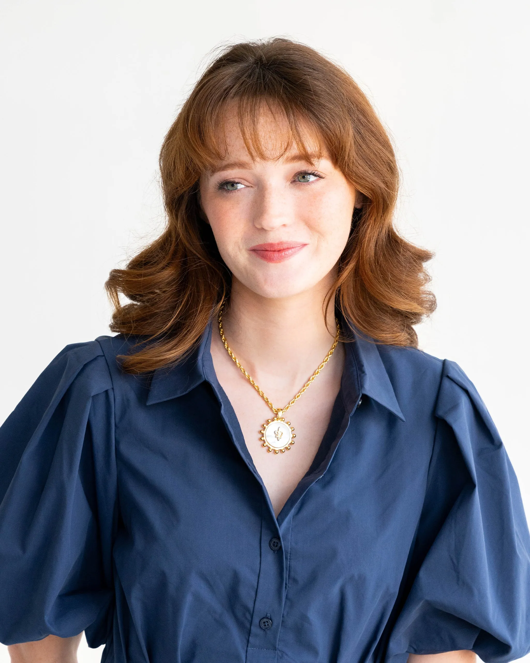 Sophie Fleur de Lis Necklace sold by Susan Shaw product image thumbnail 2