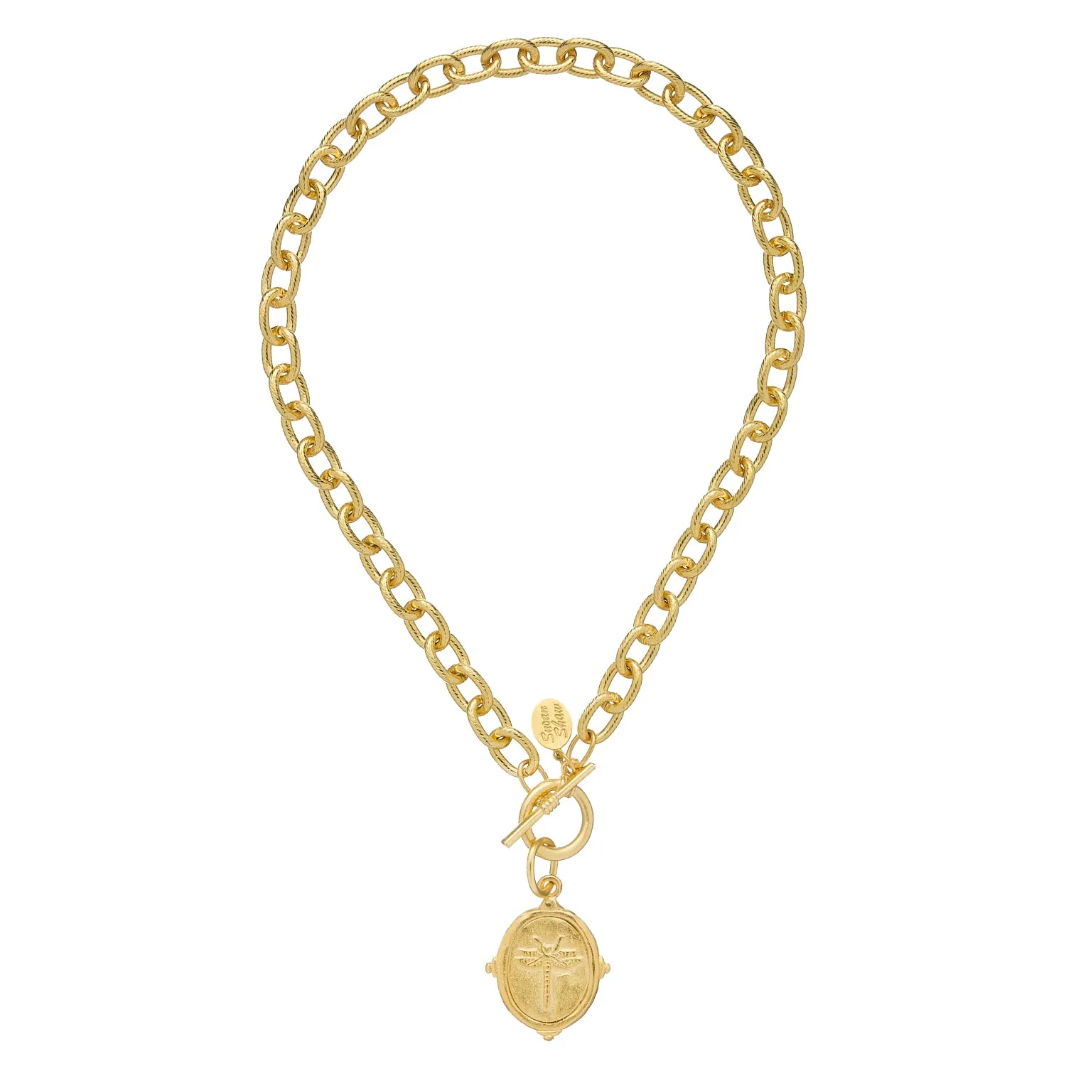 Dragonfly Toggle Necklace sold by Susan Shaw