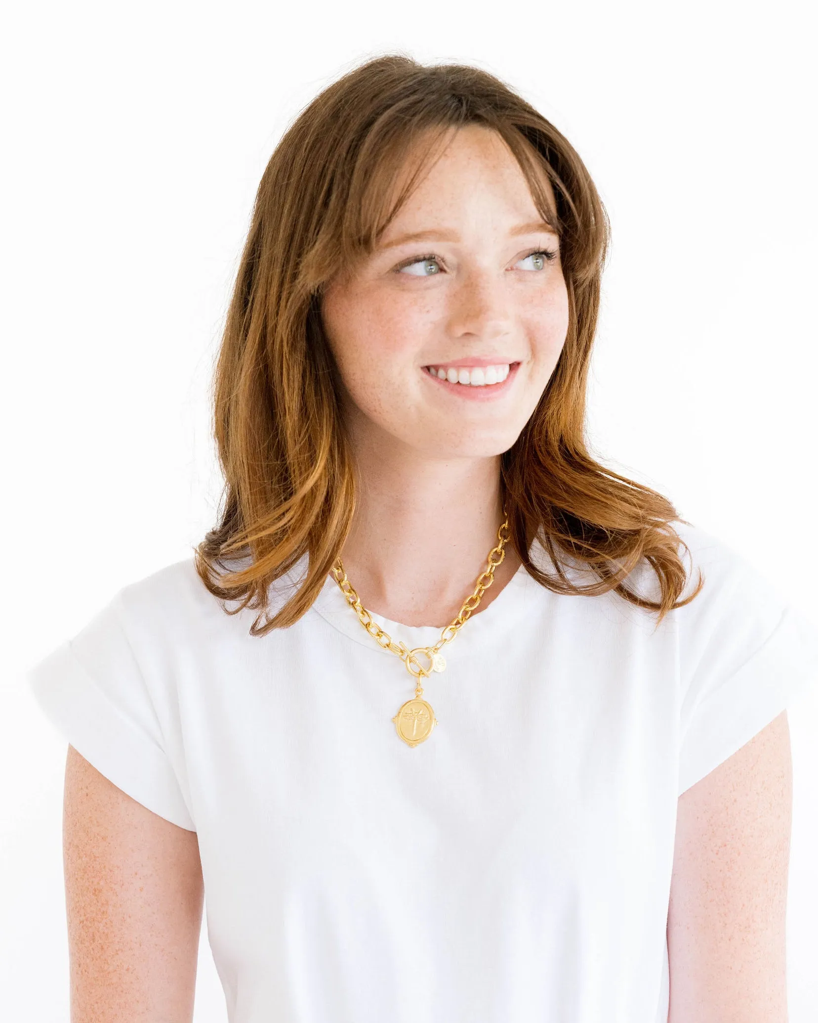 Dragonfly Toggle Necklace sold by Susan Shaw product image thumbnail 3