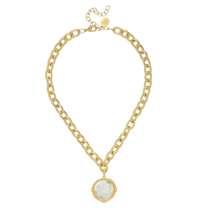 Ida Seashell Necklace made by Susan Shaw