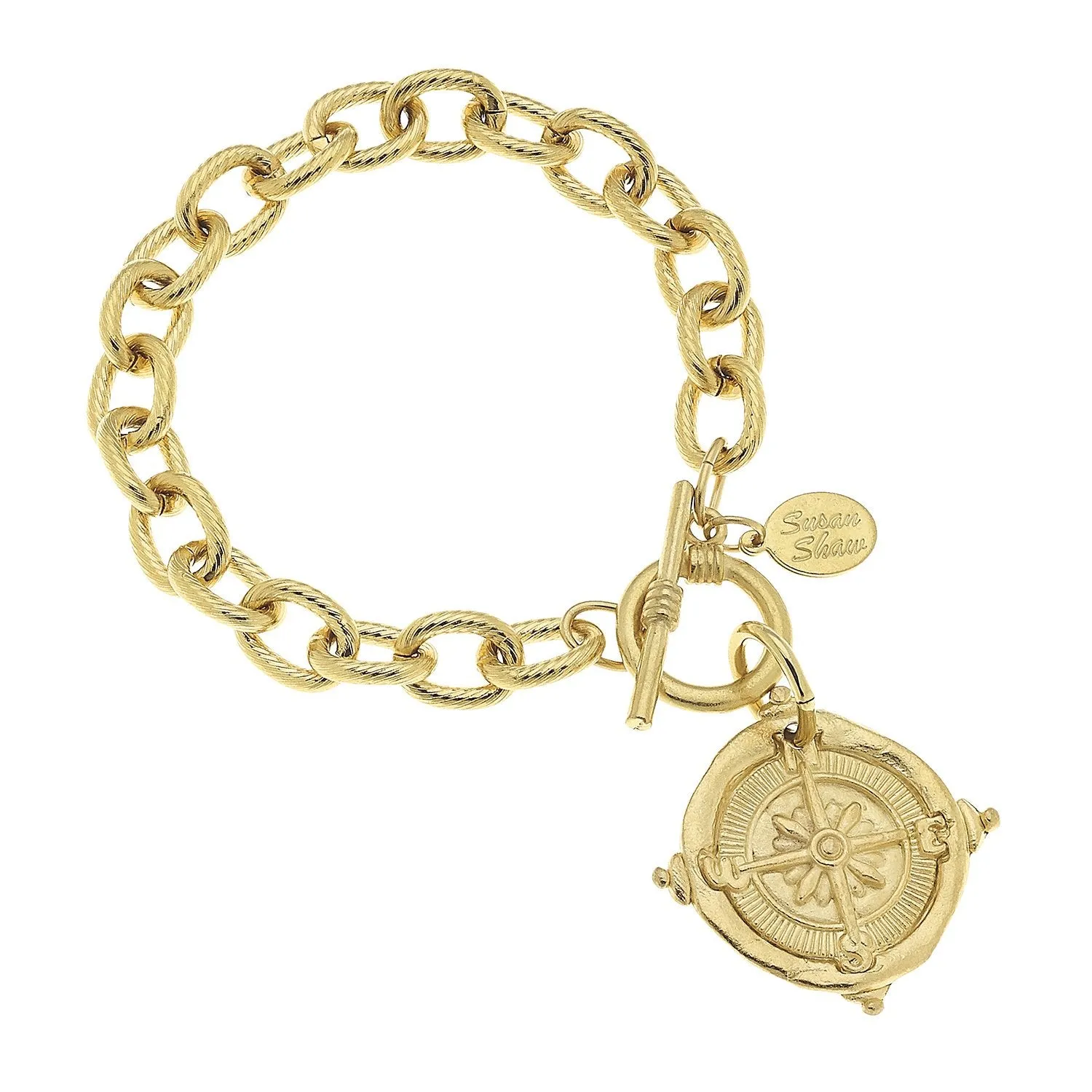 Compass Toggle Bracelet sold by Susan Shaw