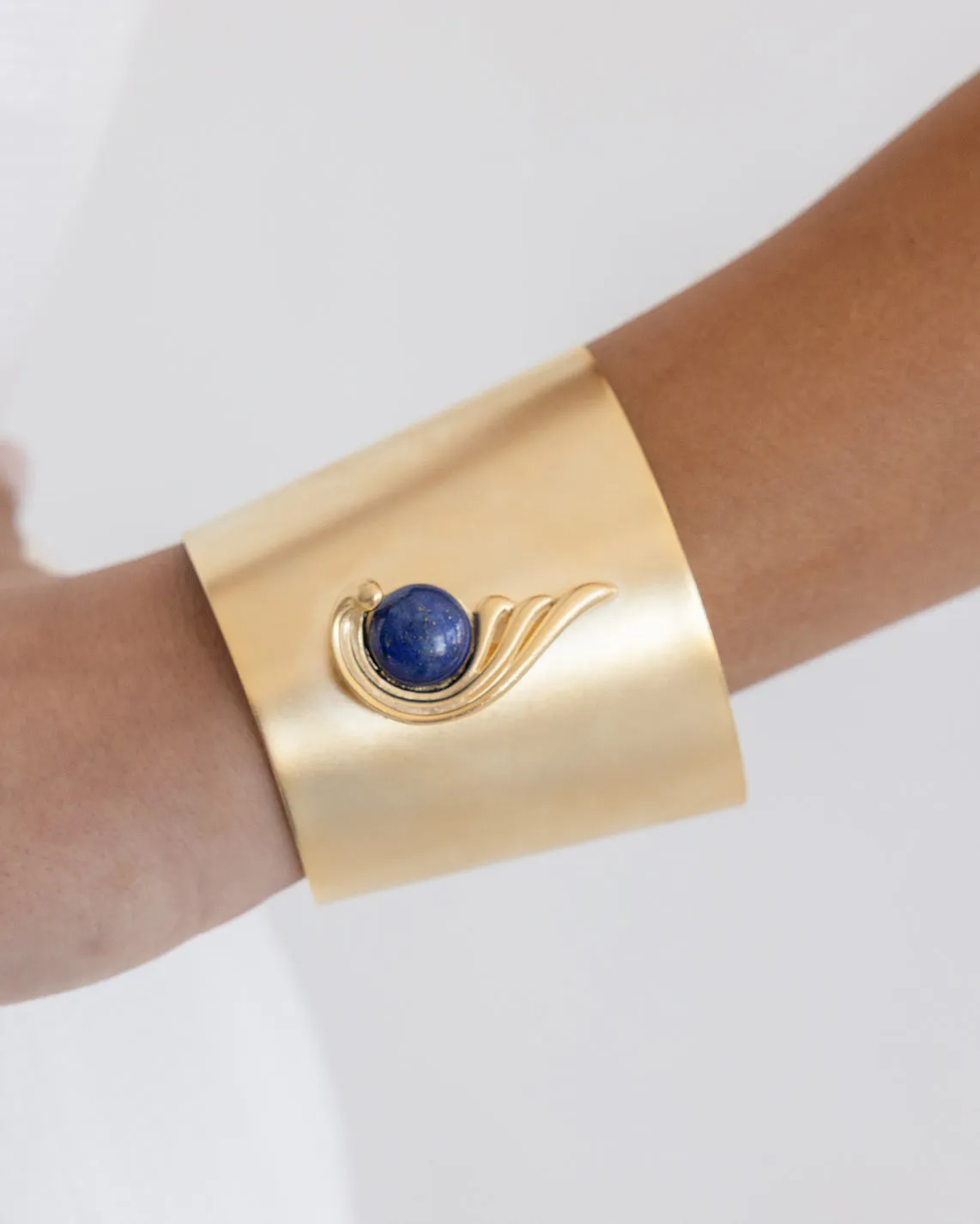 Villa Artemis Lapis Cuff sold by Susan Shaw product image thumbnail 3