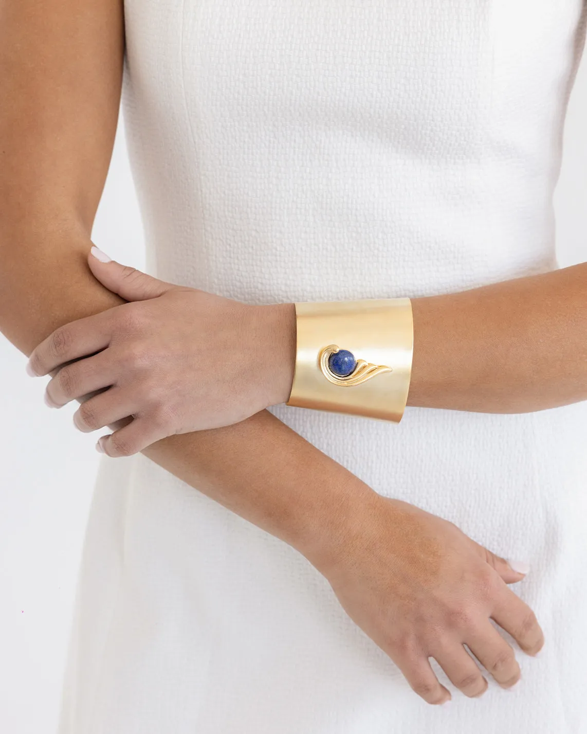 Villa Artemis Lapis Cuff sold by Susan Shaw product image thumbnail 2
