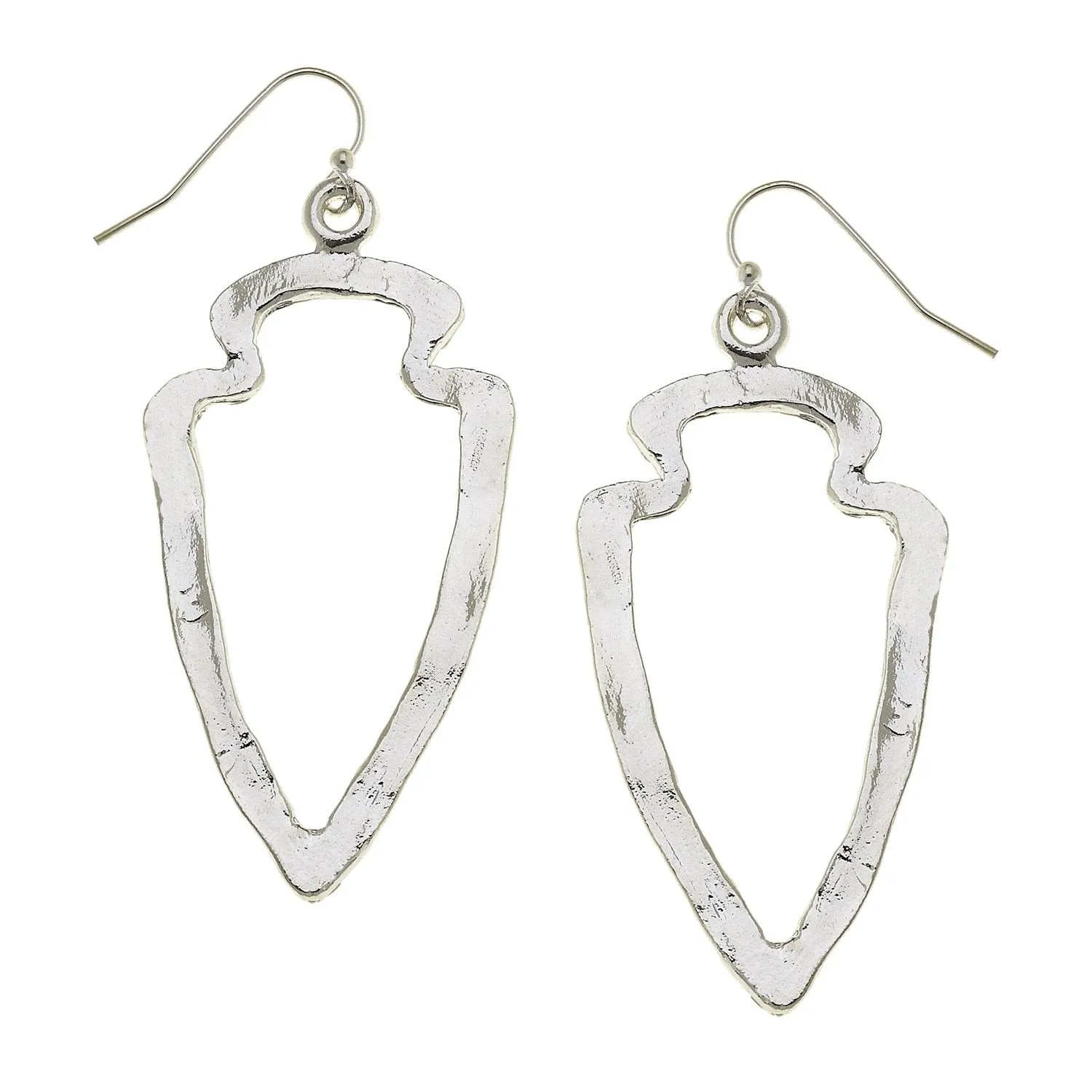 Open Arrowhead Earrings sold by Susan Shaw product image thumbnail 4