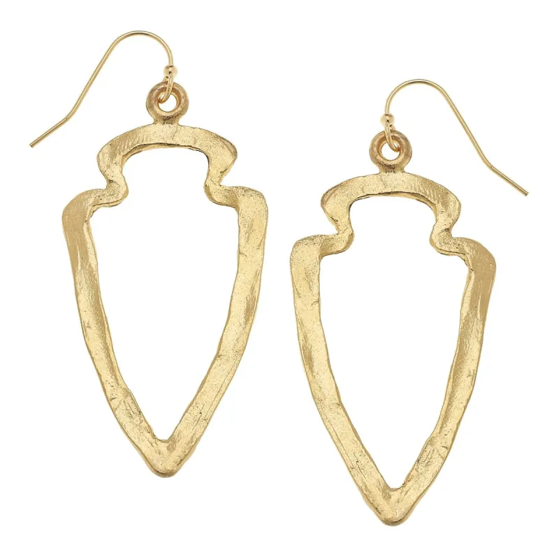Open Arrowhead Earrings sold by Susan Shaw