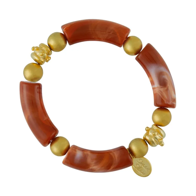 Orange Charleston Bracelet sold by Susan Shaw