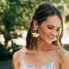 Ginkgo Earrings sold by Susan Shaw