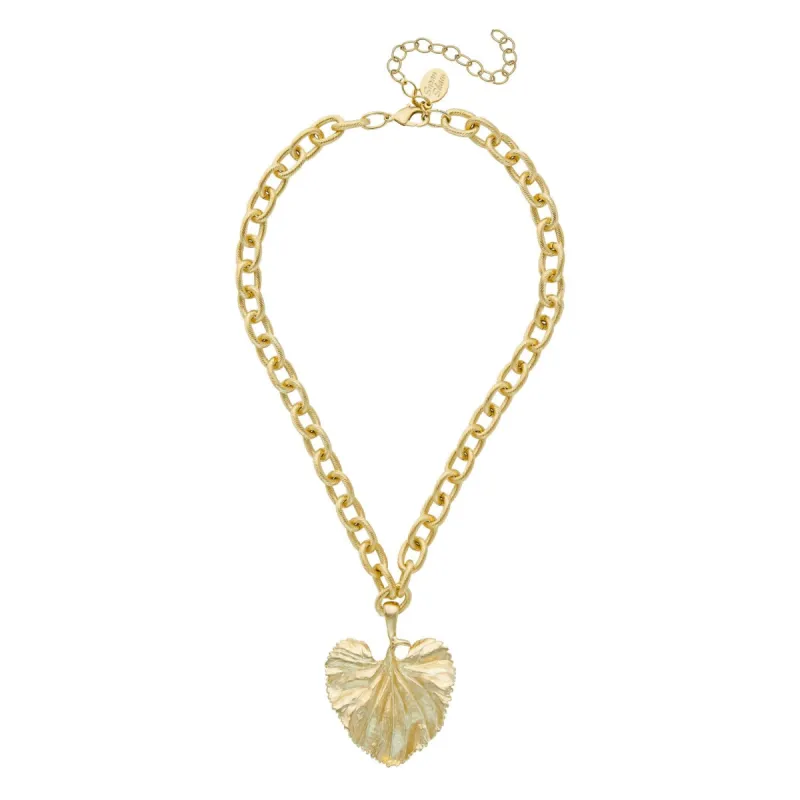 Lily Pad Chain Necklace sold by Susan Shaw