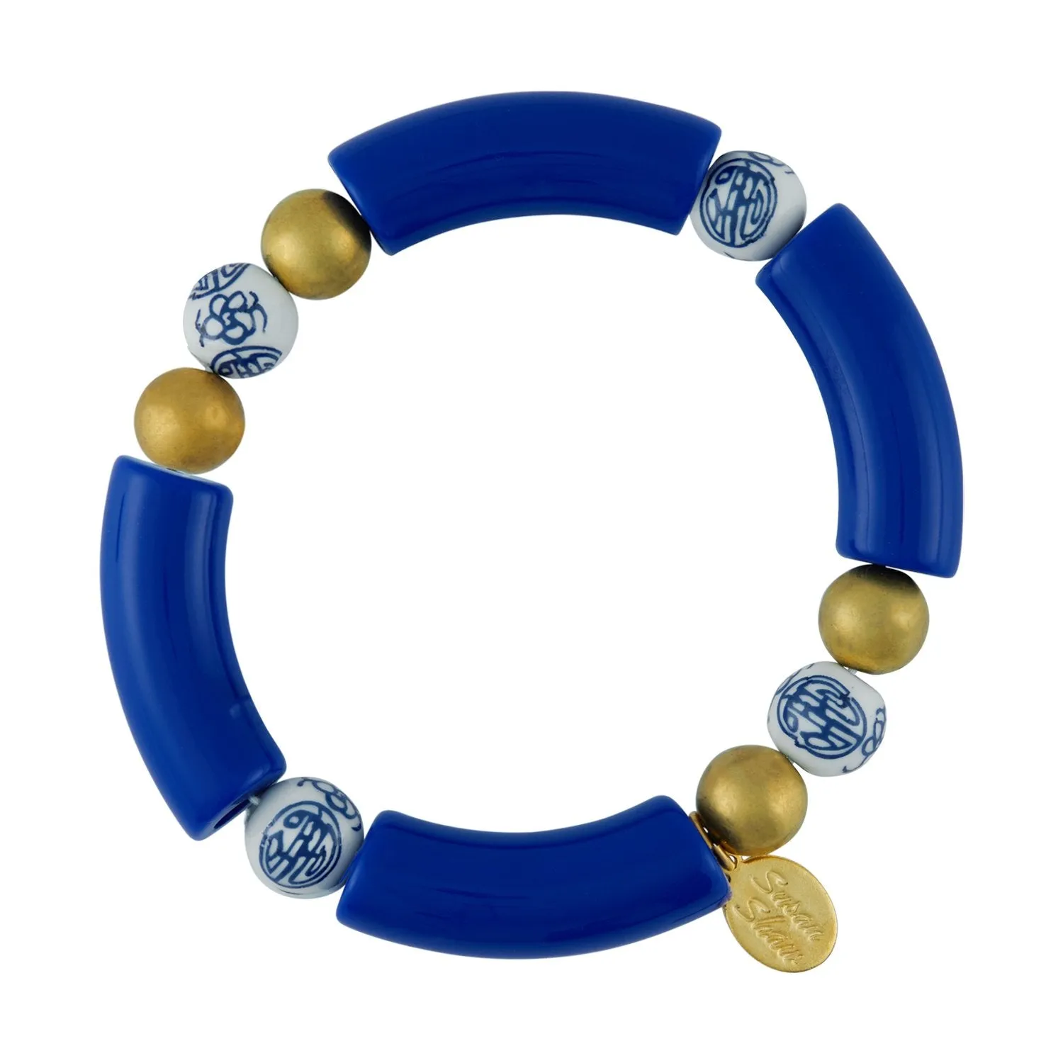 Royal Blue & White Charleston Bracelet IV sold by Susan Shaw