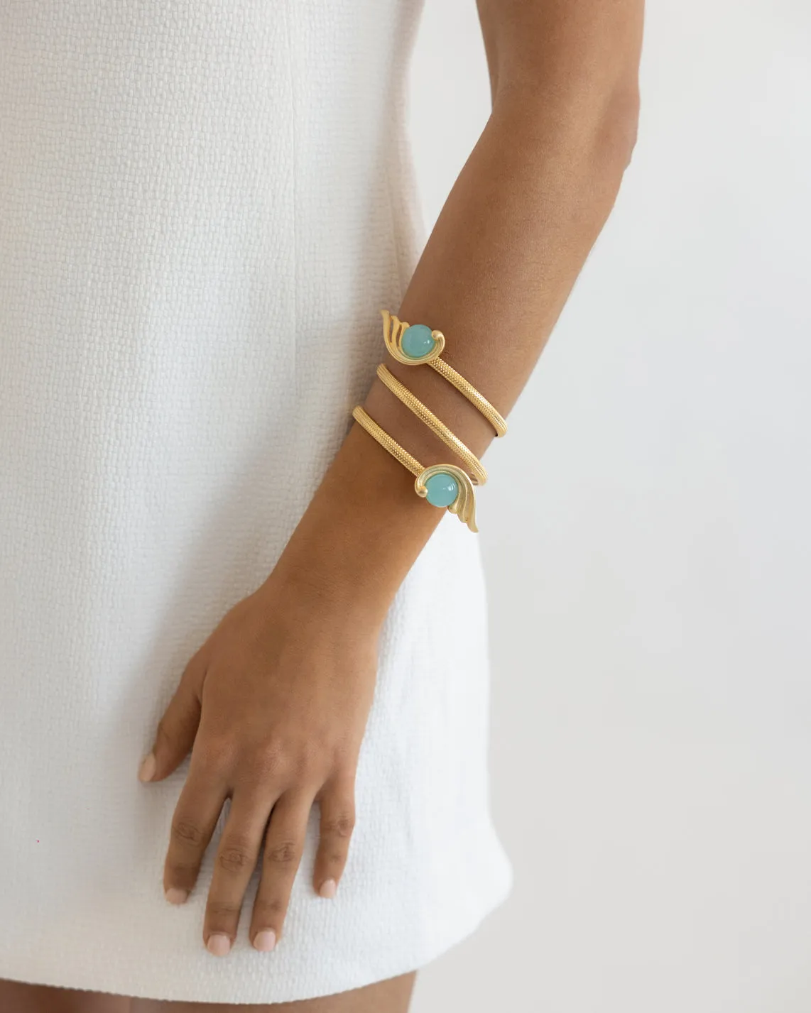 Villa Artemis Aqua Wrap Bracelet sold by Susan Shaw product image thumbnail 2