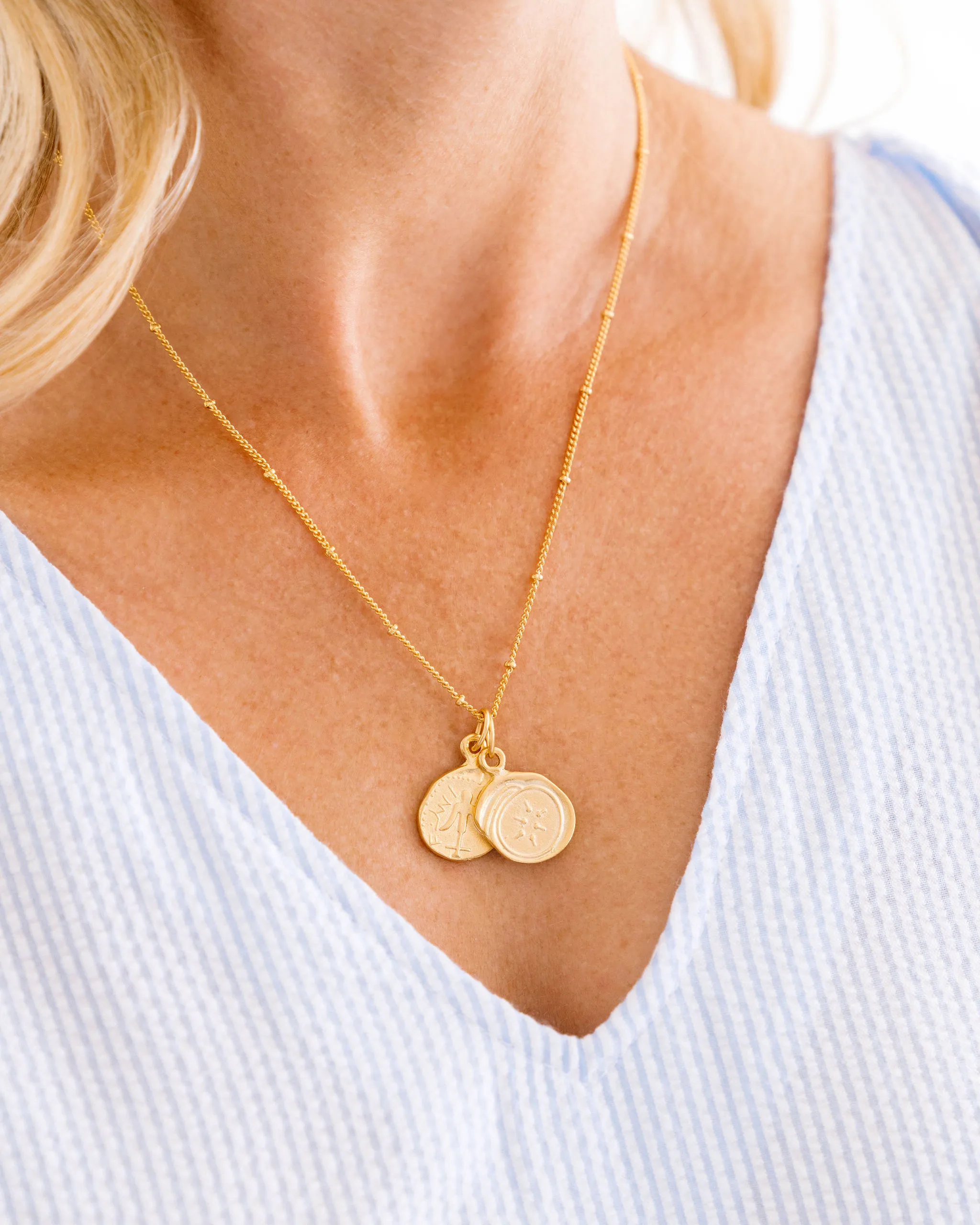 Widow's Mite Necklace sold by Susan Shaw product image thumbnail 3