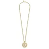 Long Mother of Pearl Bee Necklace sold by Susan Shaw