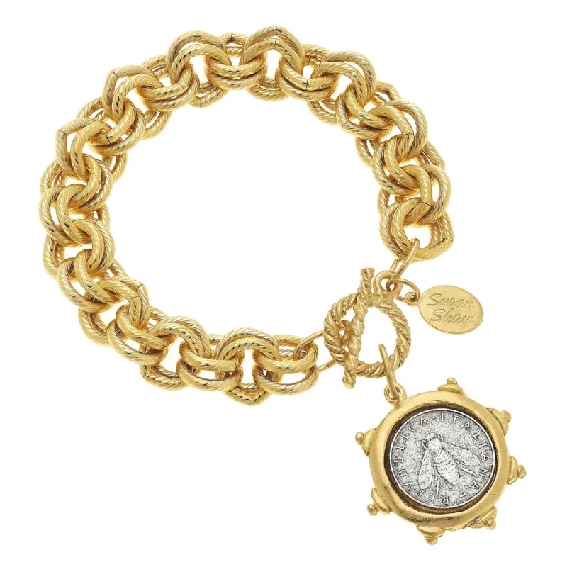 Bee Lira Chain Bracelet sold by Susan Shaw