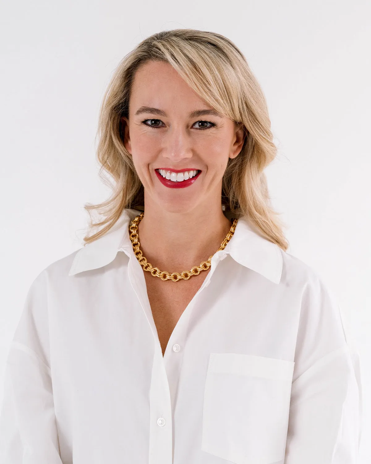 Double Link Chain Necklace sold by Susan Shaw product image thumbnail 2