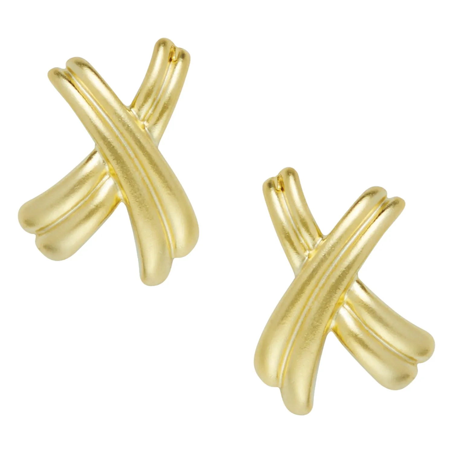 Ribbon X Studs sold by Susan Shaw