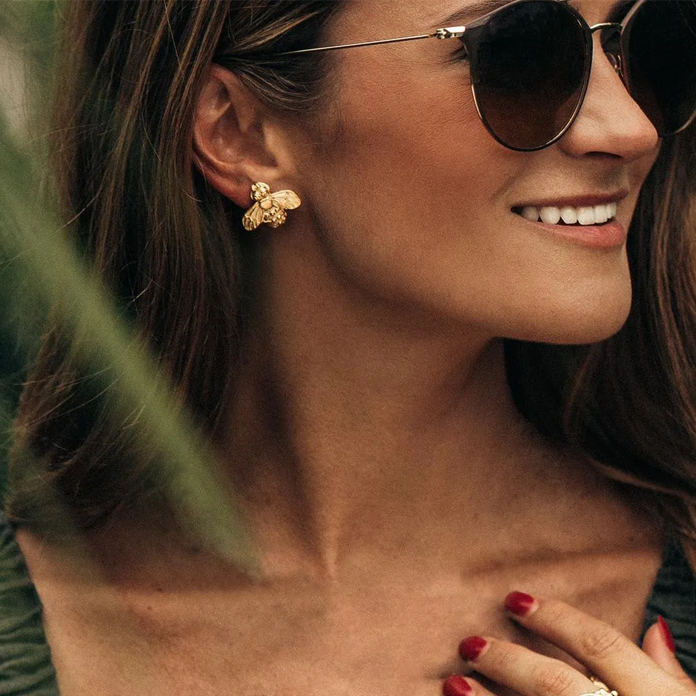 Honey Bee Studs sold by Susan Shaw product image thumbnail 5