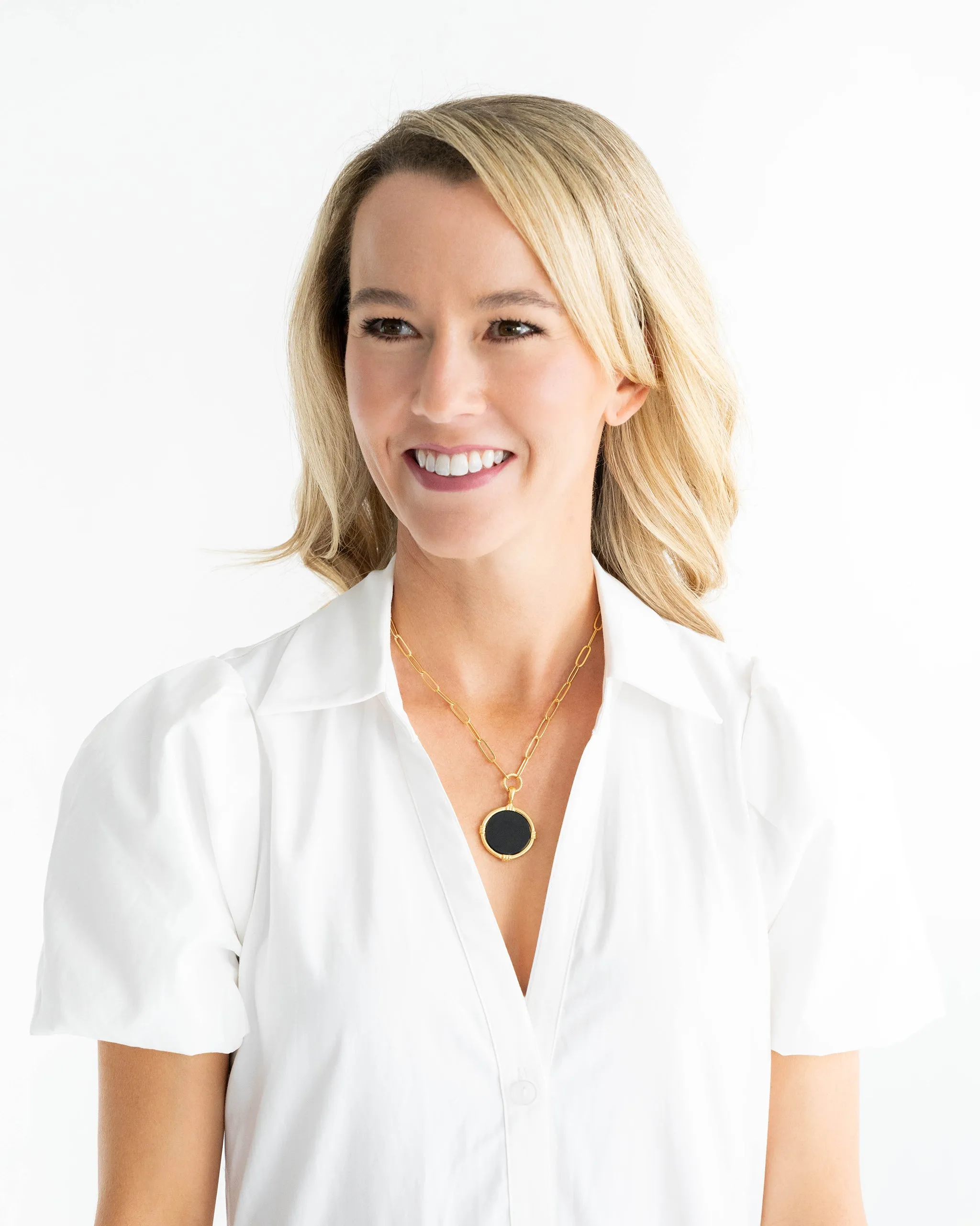 Ida Paperclip Necklace sold by Susan Shaw product image thumbnail 5