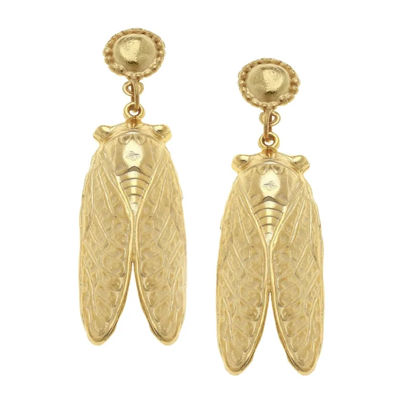 Cicada Earrings sold by Susan Shaw