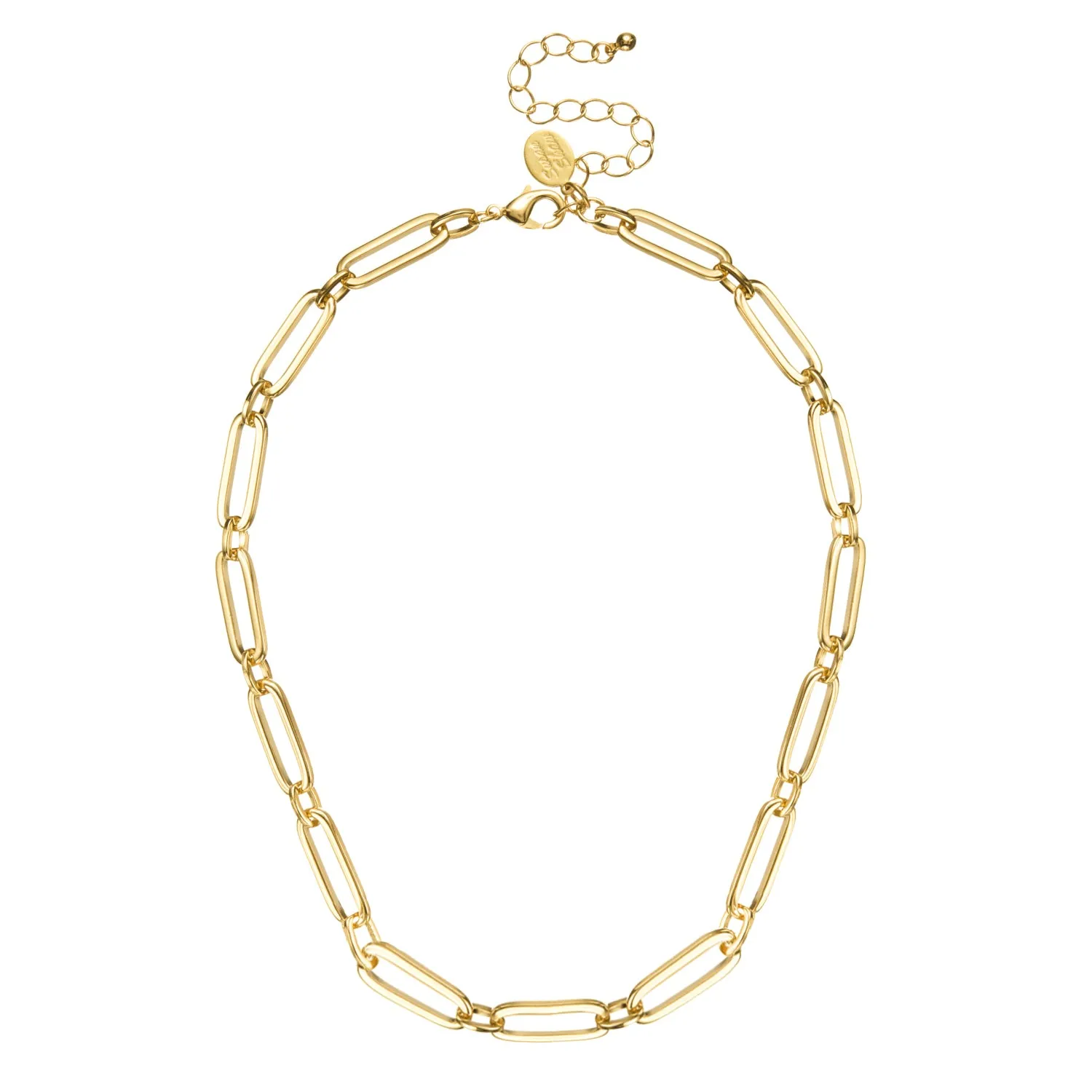 Mixed Link Paperclip Necklace sold by Susan Shaw