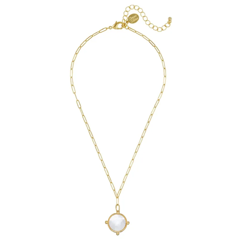 Kate Paperclip Necklace made by Susan Shaw