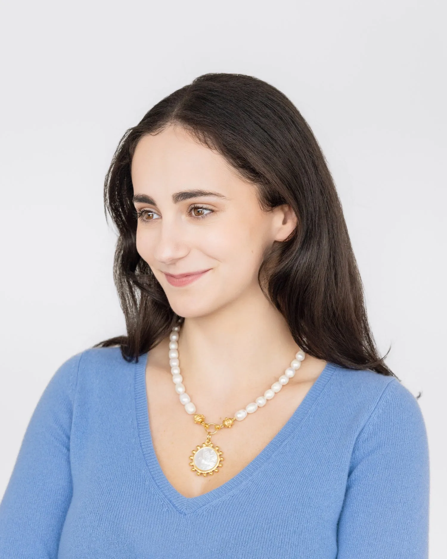 Erin Engraved Dove Necklace sold by Susan Shaw product image thumbnail 2