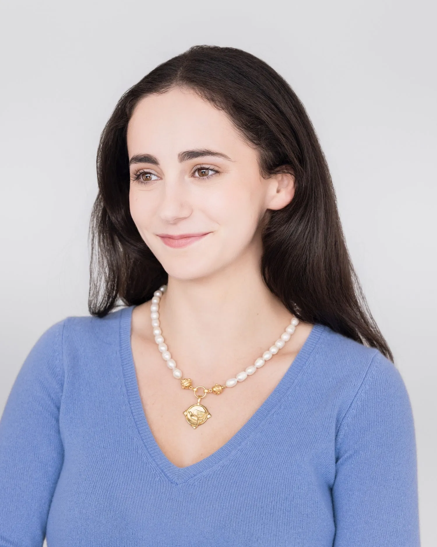 Dove Pearl Necklace sold by Susan Shaw product image thumbnail 2