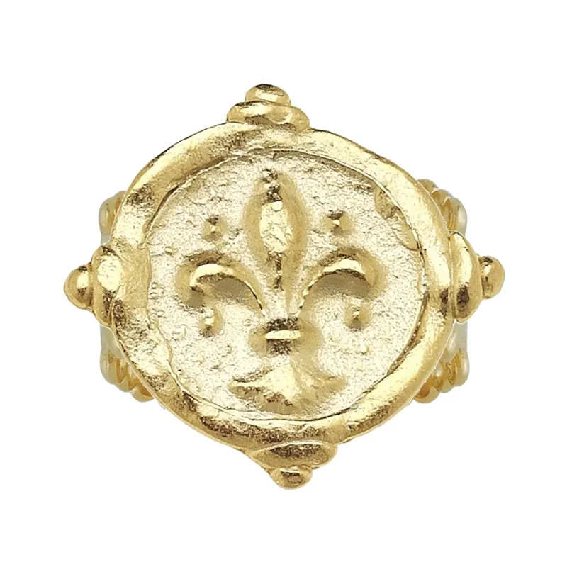 Fleur De Lis Ring sold by Susan Shaw